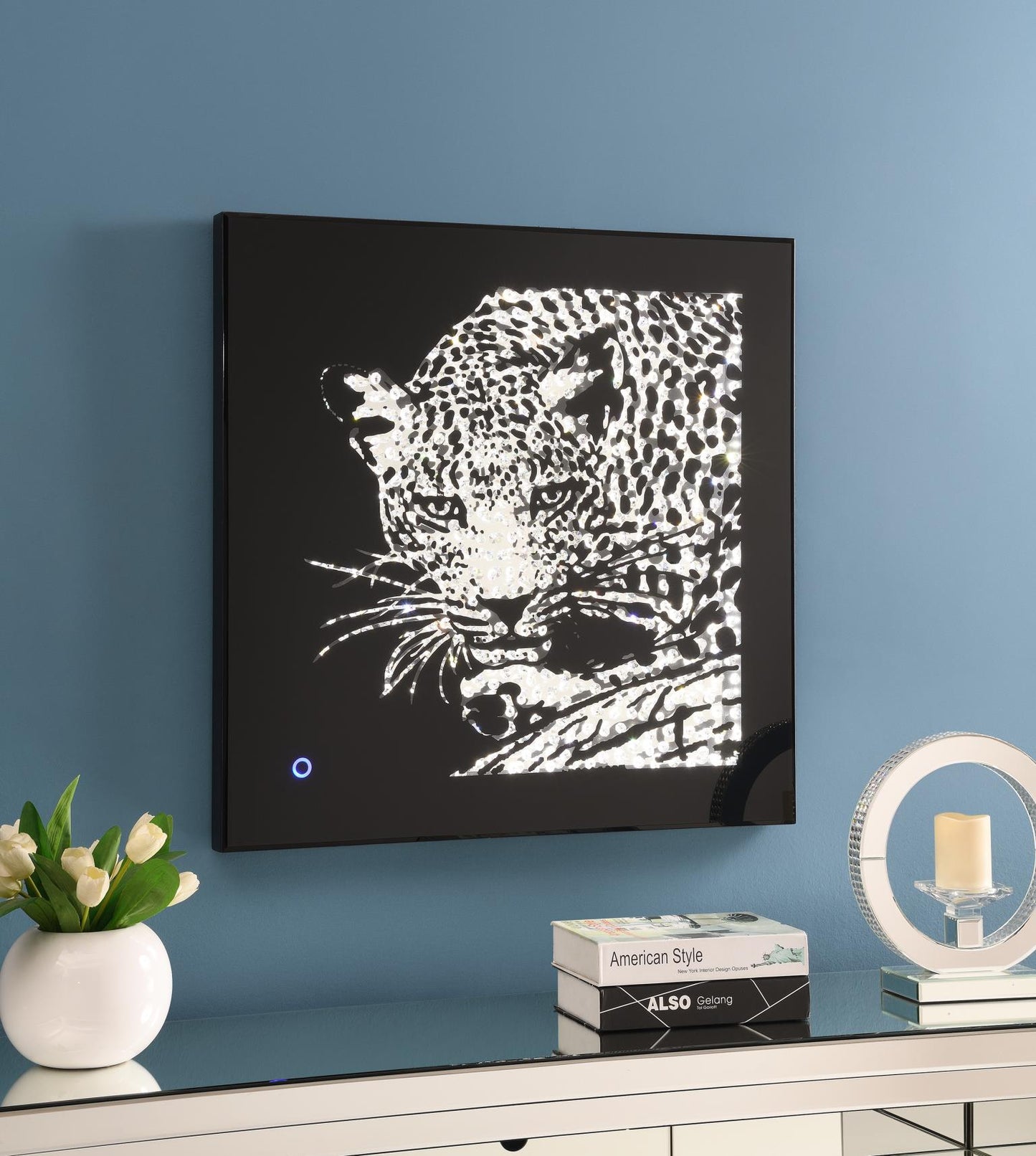 LED WALL ART (LEOPARD)