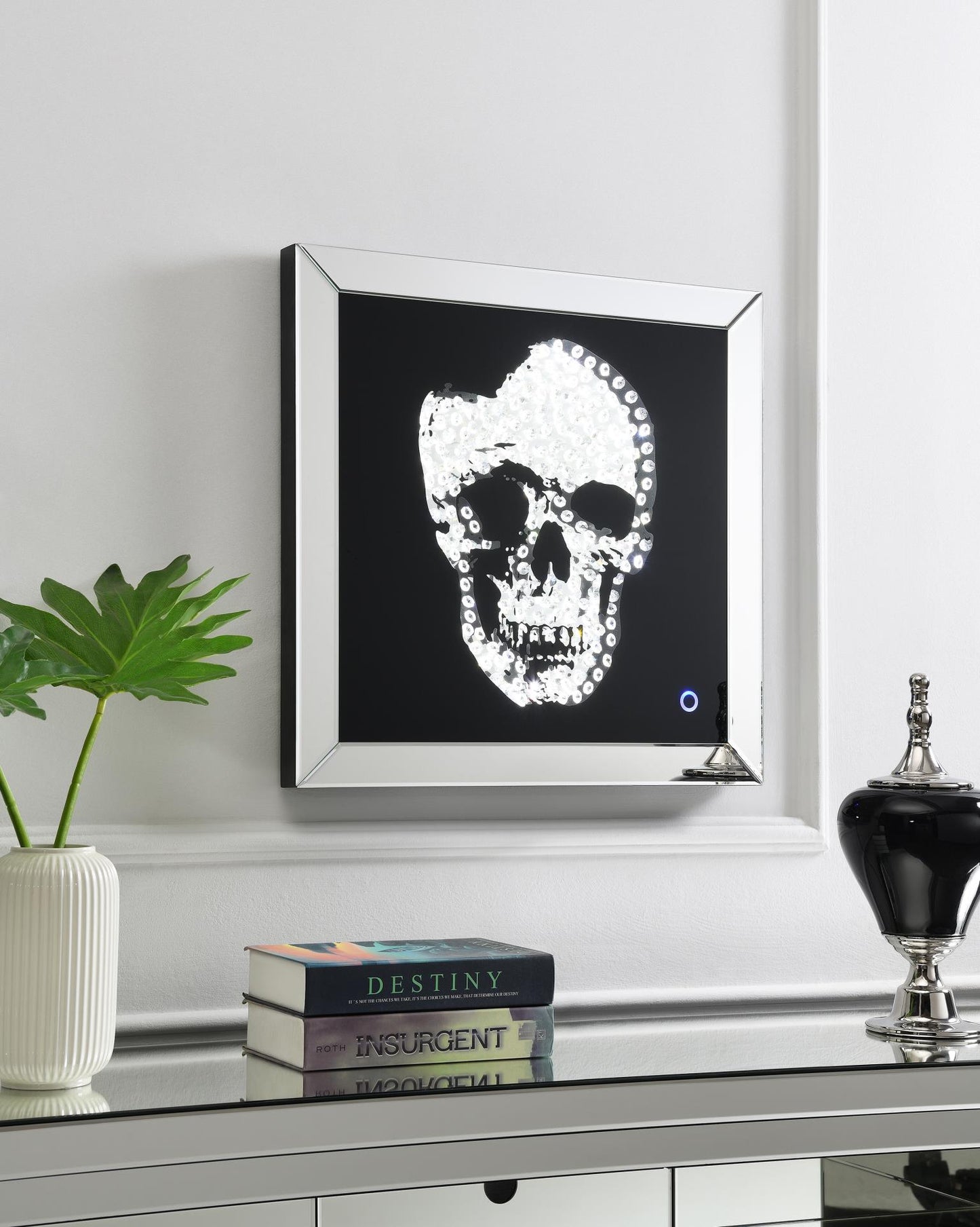 LED WALL ART (SKULL)..