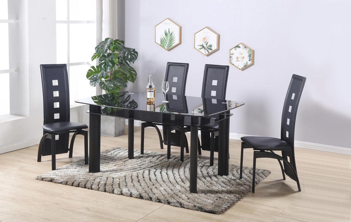 BLACK DINING CHAIRS (PRICE PER CHAIR/MOQ 2)