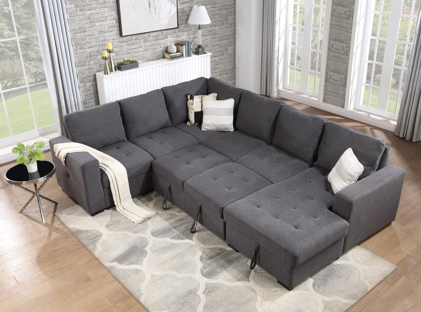 GRAY 3 PC SECTIONAL