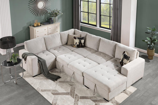 LINEN 3 PC SECTIONAL