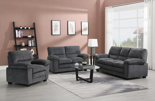 CHARCOAL GRAY SOFA